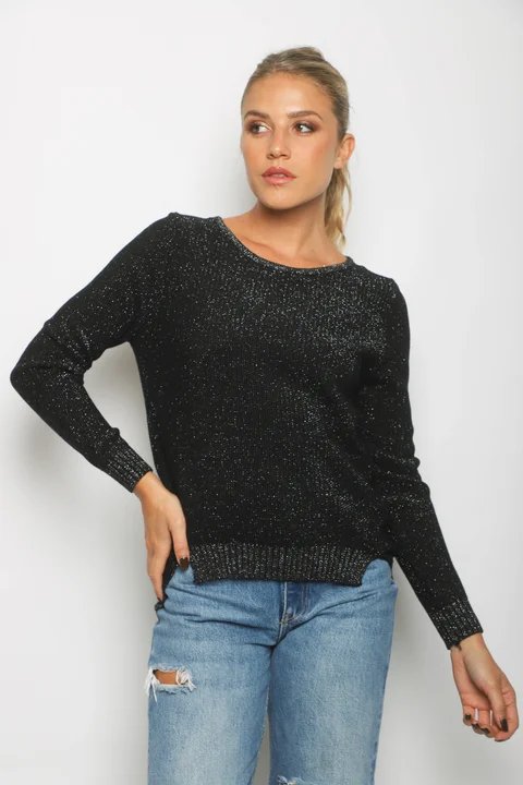 Sweater DIXIE Tejido c/Lurex GUL849