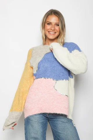 Sweater AVIMA c/ Lentejuelas GU53694 - Vista 1