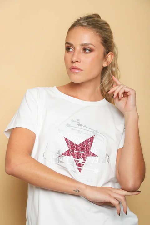 Remera Estrella BREAK LESS GUJ5219