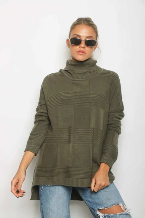 Poleron SAINT OVERSIZE Bremer Tramado GUL803