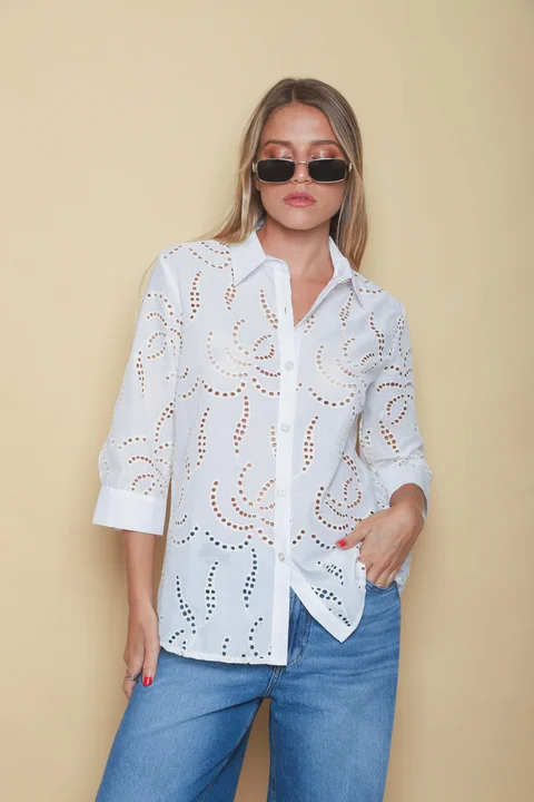 Camisa Marroqui Bordada GUK70024