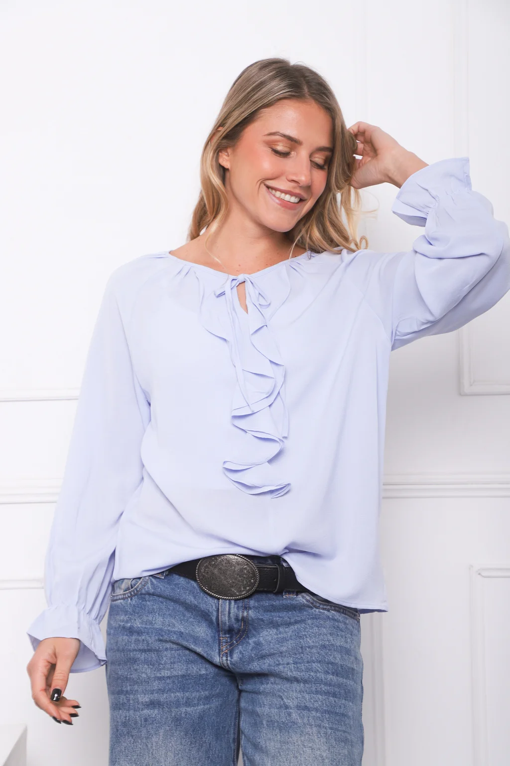 Blusa VOLTIER Gasa Chabot GU0346