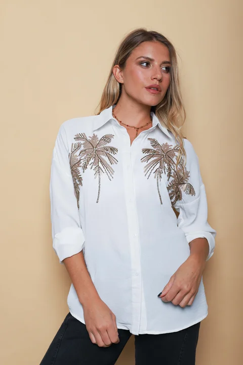 Camisa KATERINA Bordada GUK70265