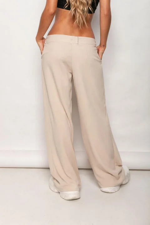 Pantalón JANE Sastrero con pasa cinto y elastico GUP33019