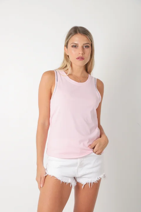 Musculosa DARE Morley Bombe c/ Tachas
