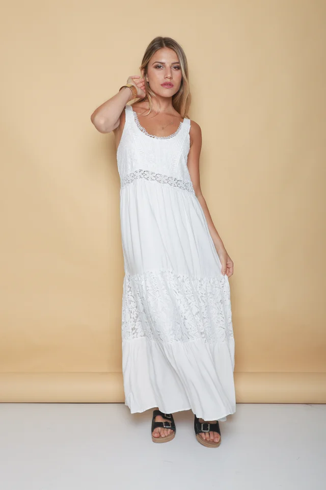 Vestido CYNDERELA Broderie GUK2010