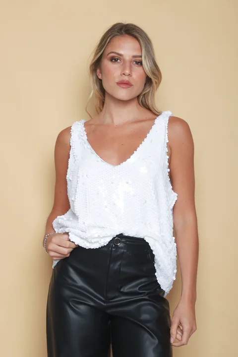 Músculosa GIBRALTAR c/ Lentejuelas GU5154