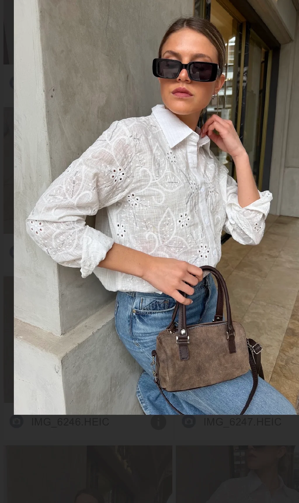 Camisa WANER Lino Bordada GU70237
