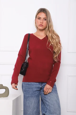 Sweater DANDY Bremer Escote V GUL809 - Vista 2