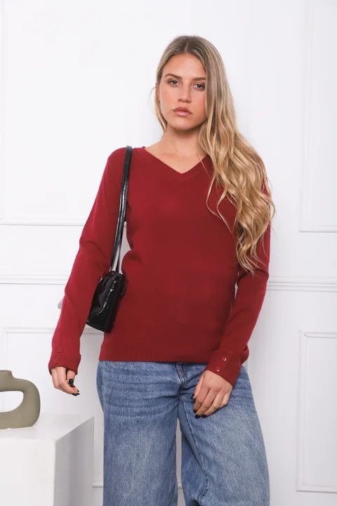Sweater DANDY Bremer Escote V GUL809