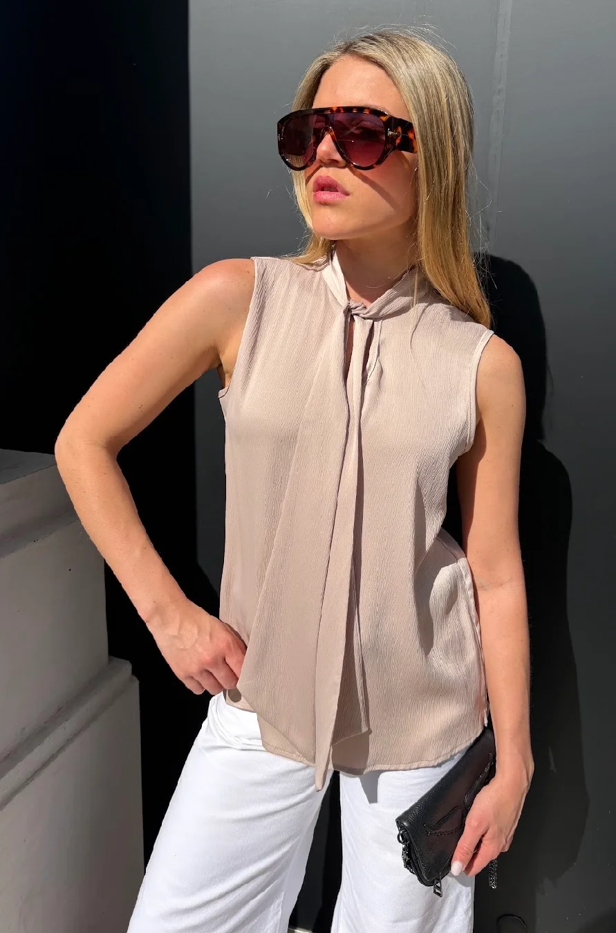 Musculosa Premium Bambula con Lazo GU6220