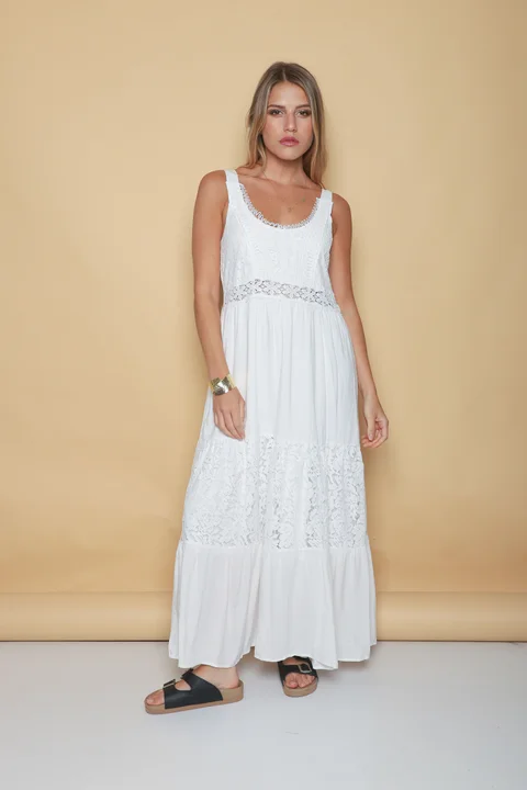 Vestido Cinderella Broderie GUK2010