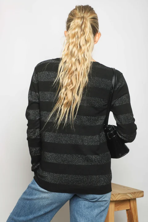 Sweater REGINA Bremer Lurex GUL629