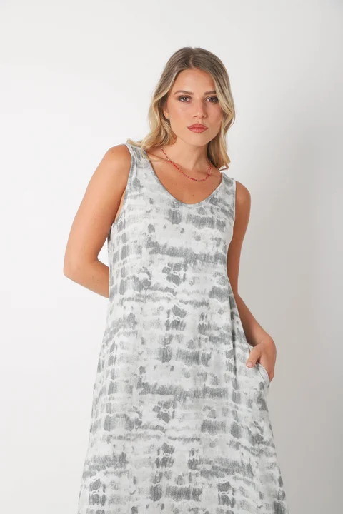 Vestido Joy BATIK FAN c/ Bolsillos