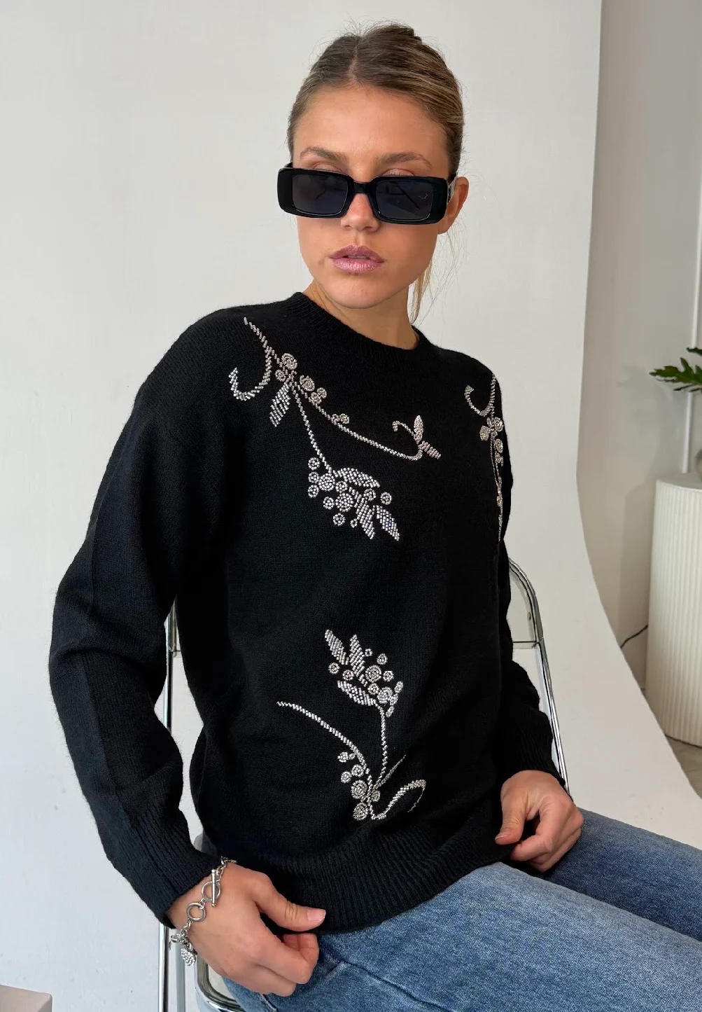 Sweater NORTH c/canutillo GU405834
