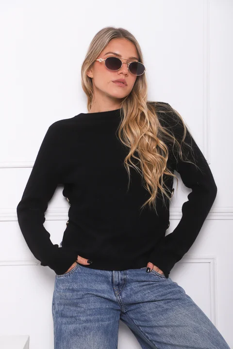 Sweater MORENA C/ Apliques GU842