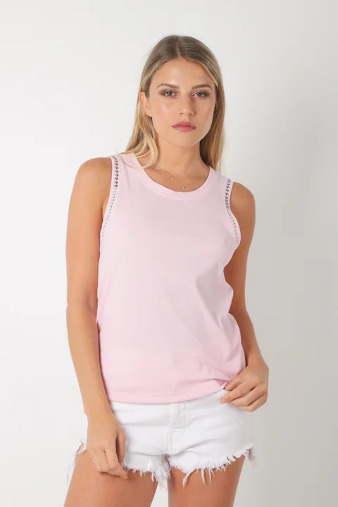 Musculosa DARE Morley Bombe c/ Tachas