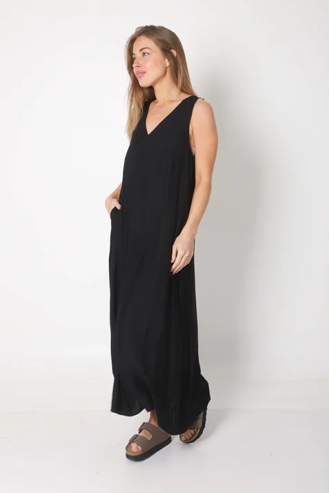 Vestido PUGLIA LINO C/ Bolsillos GU247