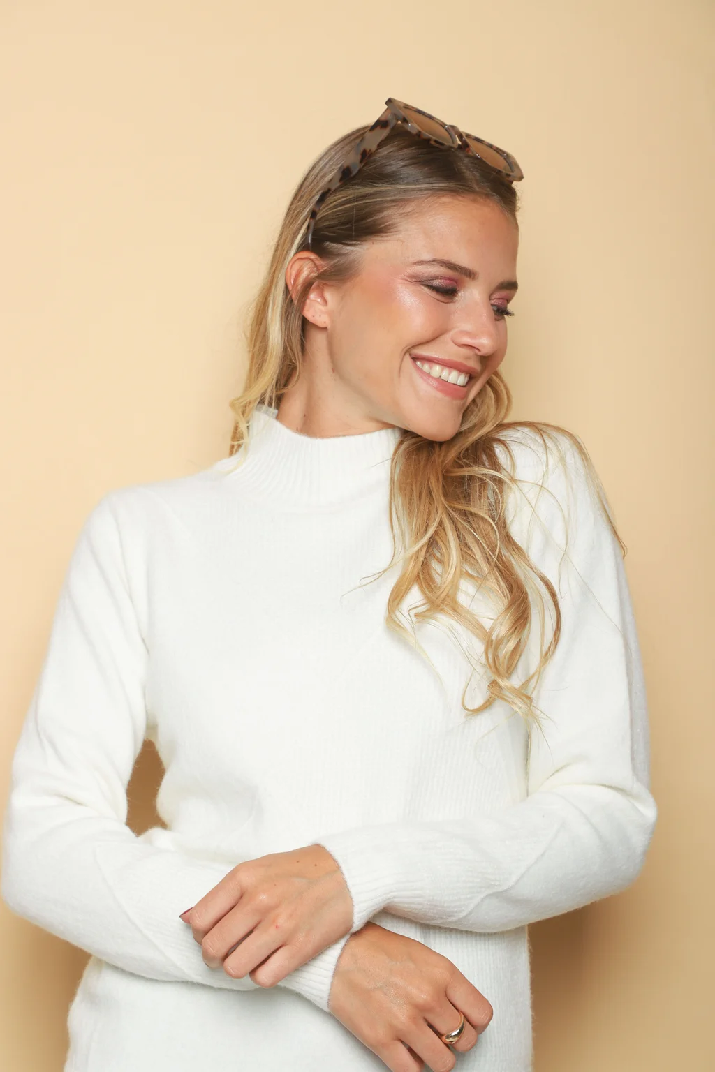 Media Polera CARMIEL LANA CHASMIRE GU0723