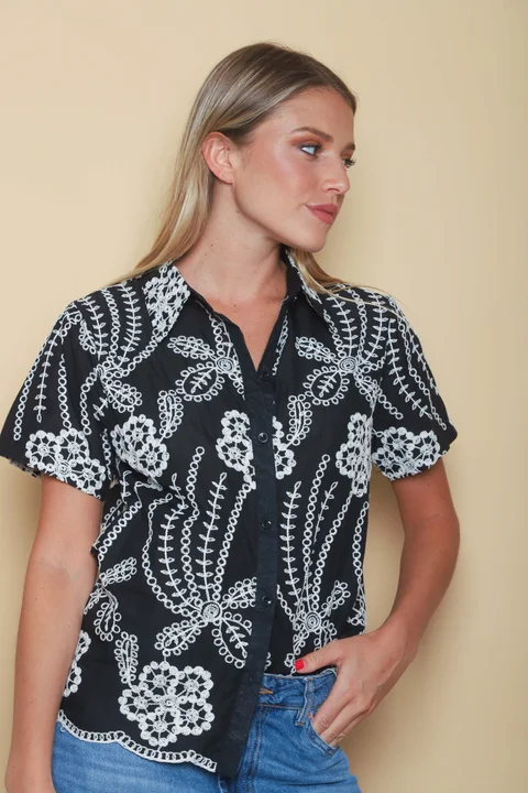 Camisa PORTER Bordada GU5168