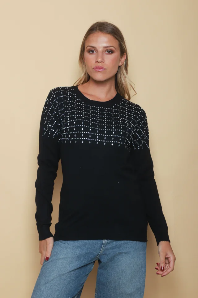 Sweater KARNER Bremer c/ Piedras GUL650