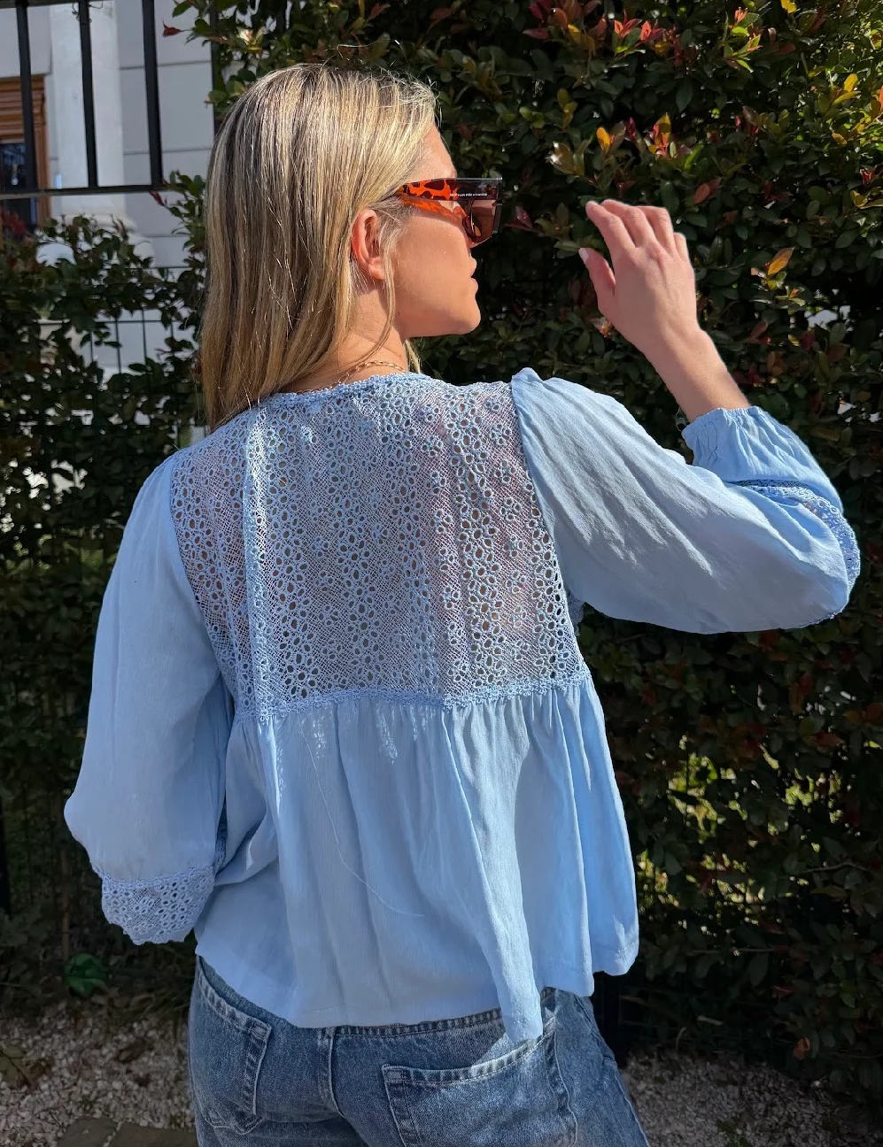 Blusa ROCKET Con Broderie  GU70123