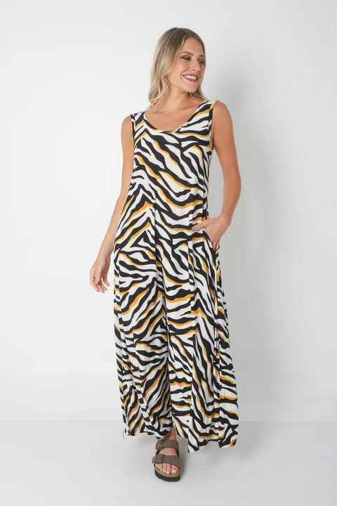 Vestido Joy Paradise con Bolsillos