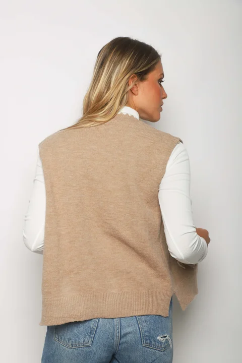 Chaleco VENECIA Tejido Bordado GUL823