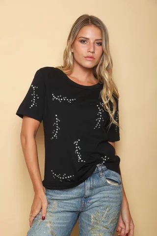 Remera KAITI C/ Piedras Colores GUK70071 - Vista 1