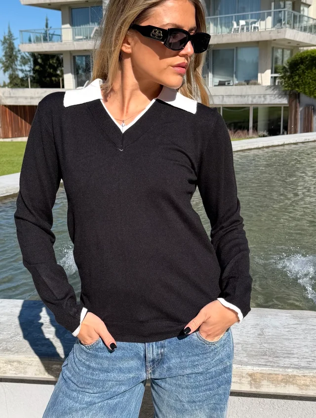 Sweater DARCY Bremer Chomba Combinado GU834