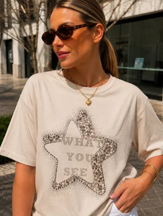 Remeron Estrella con Strass WHAT YOU SEE GU1004 - Vista 4