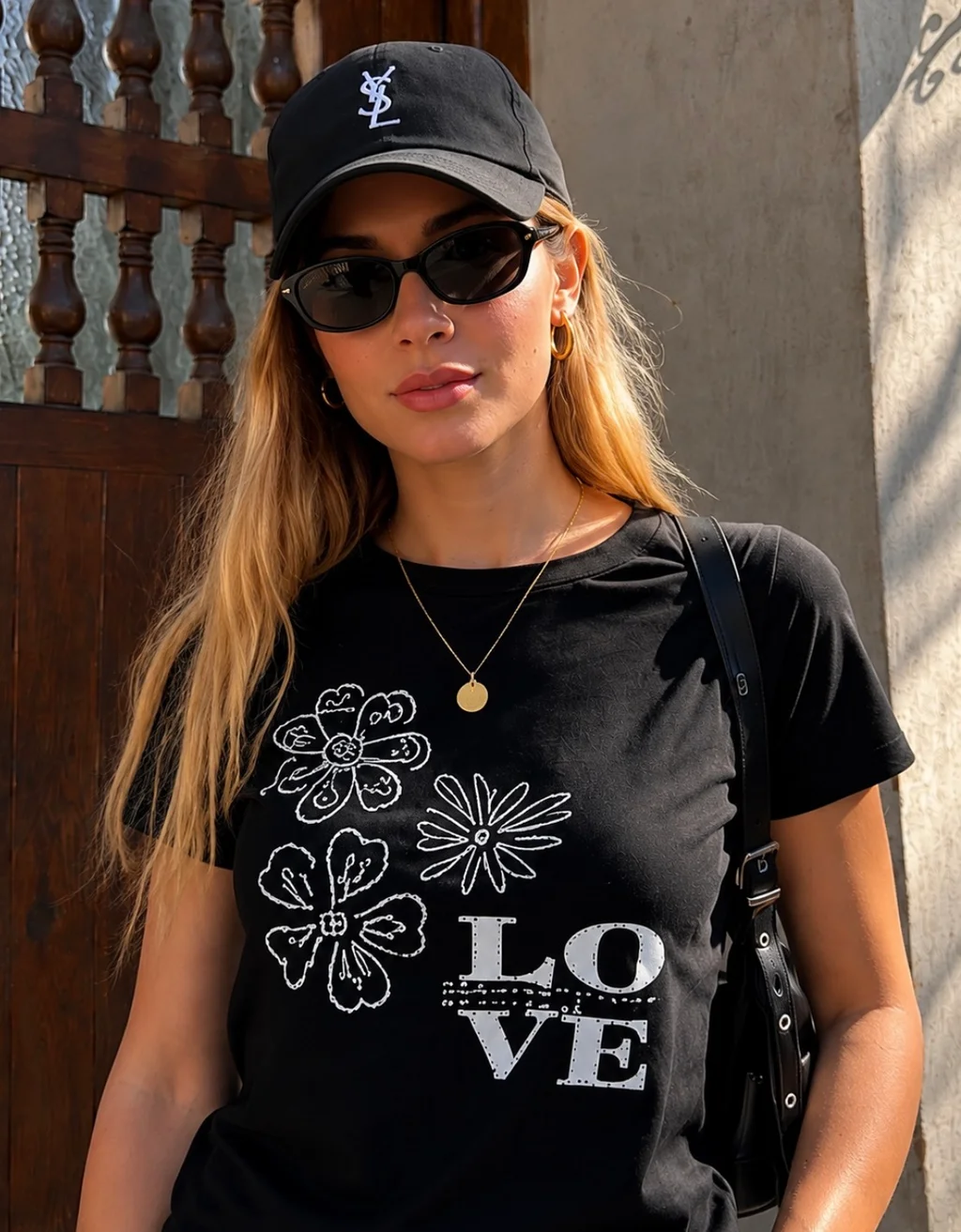  Remera Bordada LOVE CON FLORES GU278762