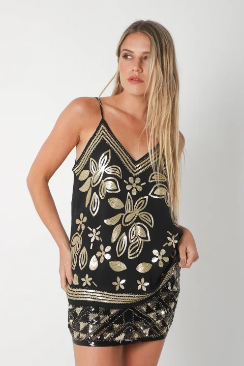 Musculosa REINIS Gasa c/canutillos GUK70130