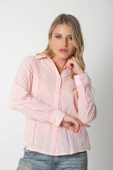 Camisa KAINE Broderie GUK70132