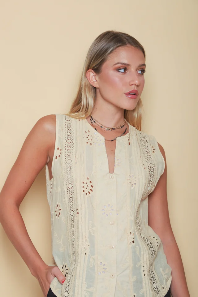 Blusa KANI Broderie GUK70212