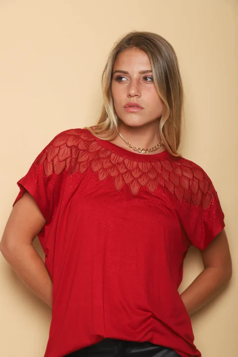 Remeron BURDEOS Modal c/Strass GU23522