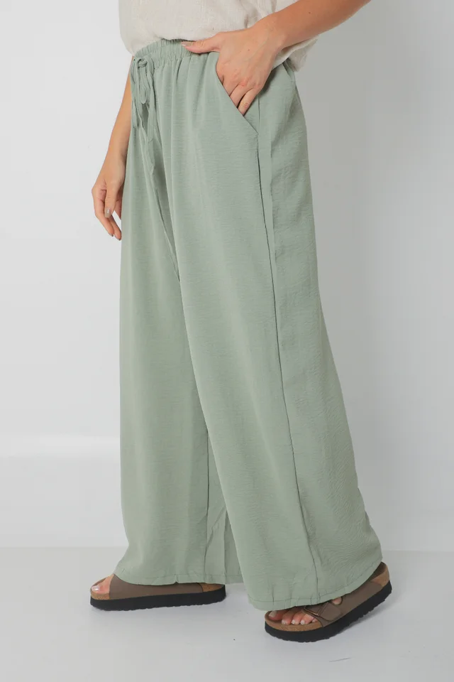 Pantalón OCEAN de CEY con Tiras y Bolsillos GU0331