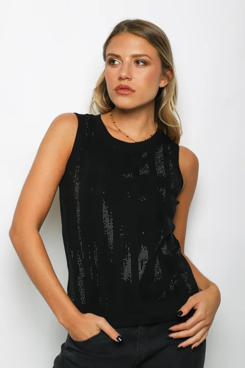 Musculosa VITA c/Strass GU20302