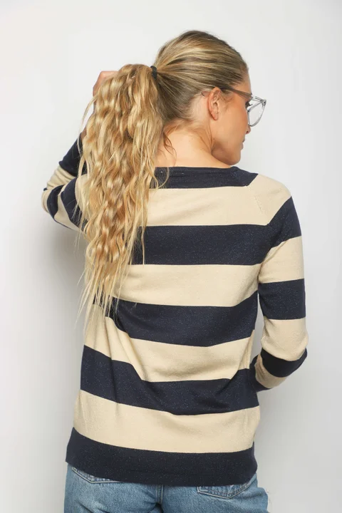 Sweater LOBBIE Rayado Lurex GUL811