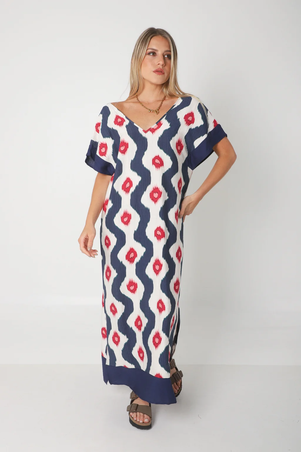 Vestido DOMINIQUE SERI LINO GUK70143-3