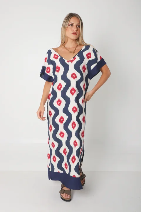 Vestido DOMINIQUE SERI LINO GUK70143-3