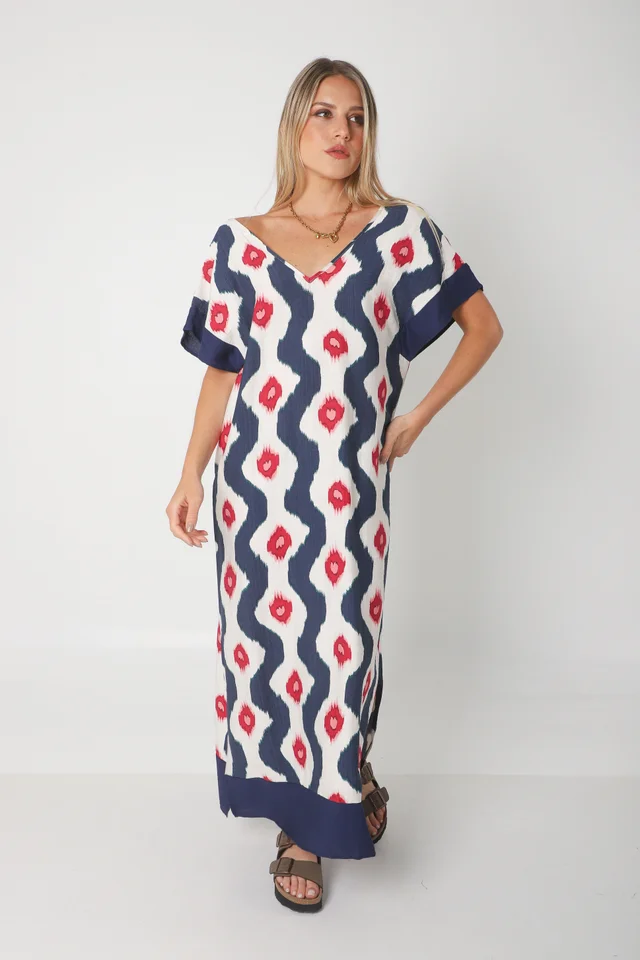 Vestido DOMINIQUE SERI LINO GUK70143-3