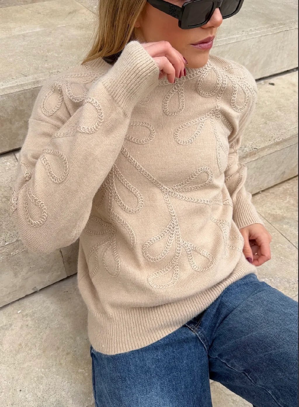 Sweater KALESY c/ Bordado GU405836