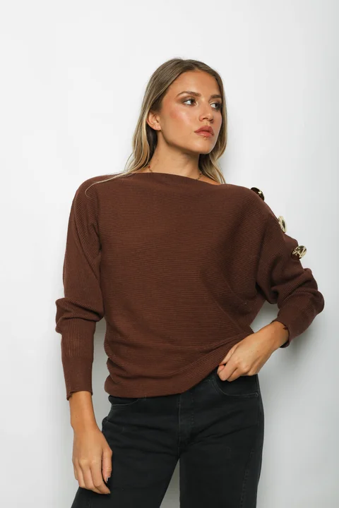 Sweater DOROTY c/aplique GUL820