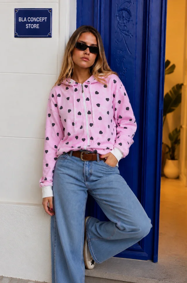 Campera Katy Batik de Algodon Media Estacion