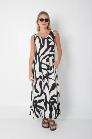 Vestido Joy Sunset con Bolsillos - Vista 1