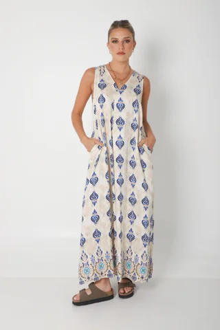 Vestido Mandarin Oriental c/ Bolsillos GU252 - Vista 1