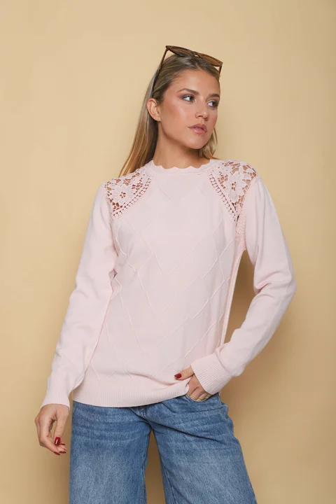 Sweater BELAGIO Bremer Broderie GU625