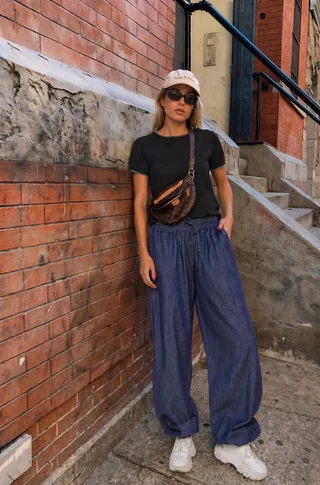 Pantalon Aladin Denim Jogger c/ Bolsillos - Vista 1