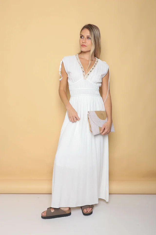 Vestido TAILAND lino GU0553